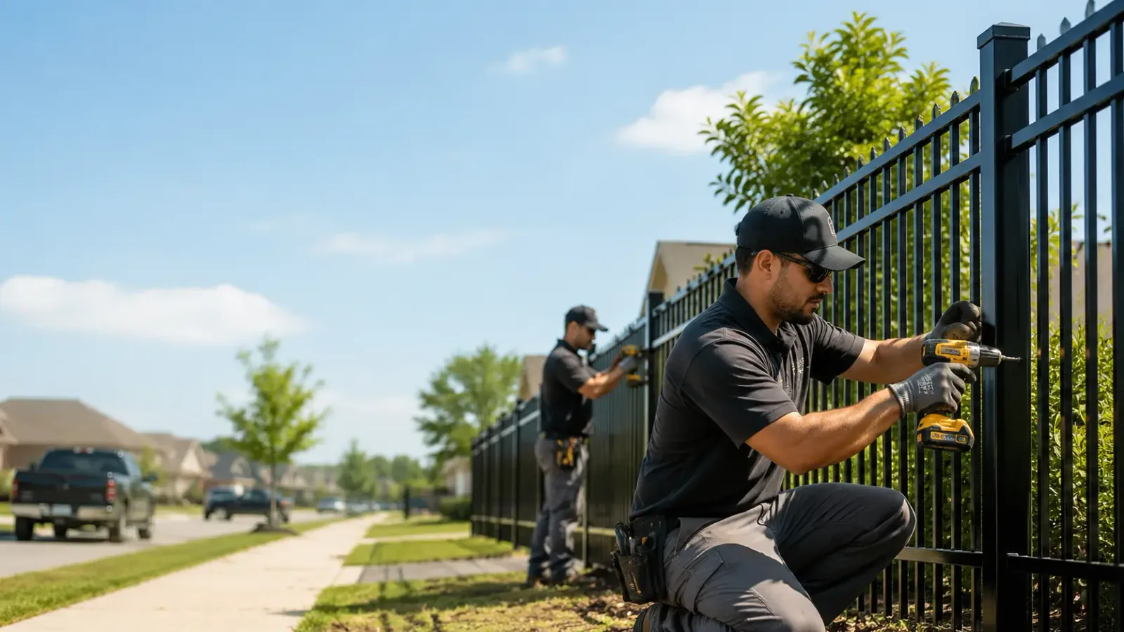 Metal Fence Installation in Crimora, VA